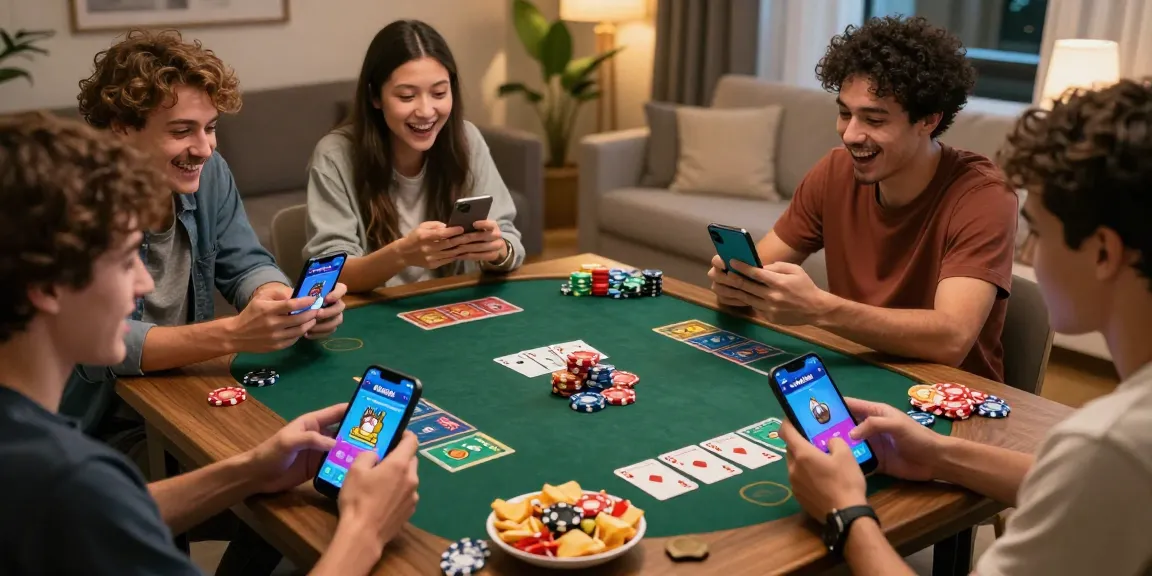 Exciting 3 Patti Blue gaming app download experience with players engaged in card games.